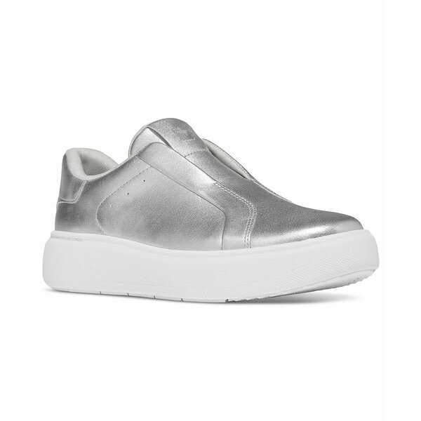 フィットフロップ レディース スニーカー シューズ Women's RTG Leather Laceless Sneakers Silver