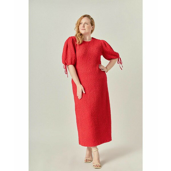 イングリッシュファクトリー レディース ワンピース トップス Women's Smocked Midi Dress No Color(4)