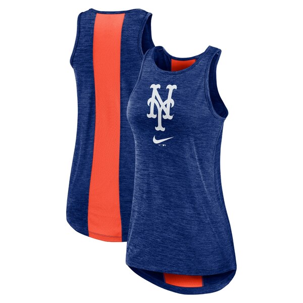 iCL fB[X TVc gbvX New York Mets Nike Women's Right Mix High Neck Tank Top Royal