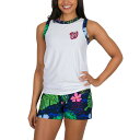 RZvgX|[c fB[X TVc gbvX Washington Nationals Concepts Sport Women's Roamer Knit Tank Top & Shorts Set White