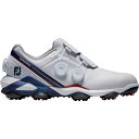 フットジョイ メンズ ゴルフ スポーツ FootJoy Men's Tour Alpha BOA Golf Shoes White/Red/Navy