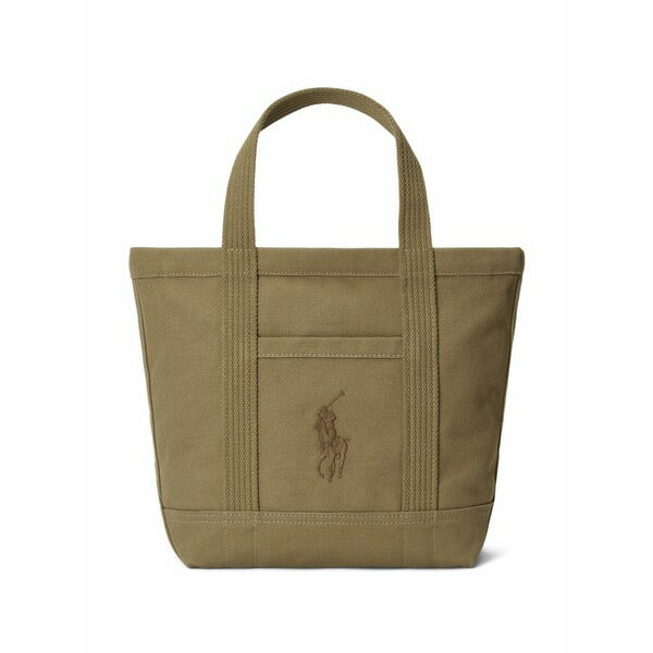 ラルフローレン レディース トートバッグ バッグ Embroidered-logo tote bag Green