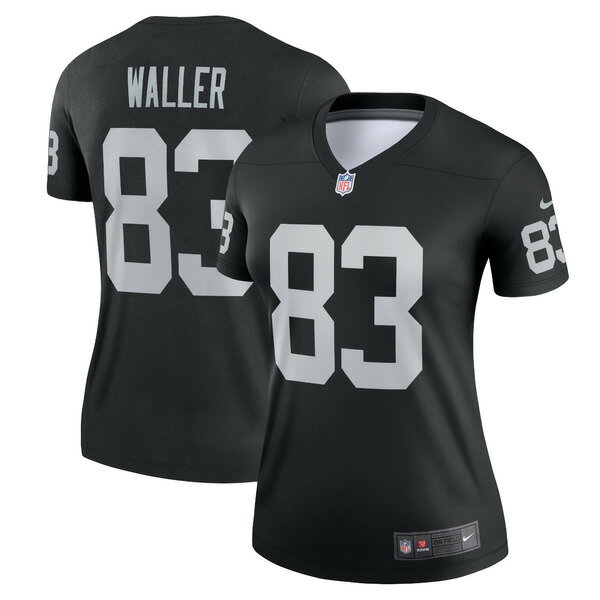 ナイキ レディース ユニフォーム トップス Darren Waller Las Vegas Raiders Nike Women's Legend Jersey Black