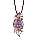 ルヴァン レディース ネックレス・チョーカー・ペンダントトップ アクセサリー Crazy Collection Multi-Stone Cord Pendant...