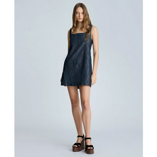 ケネスコール レディース ワンピース トップス Women's Open-Back Shift Dress Dark Navy Multi ケネスコール レディース ワンピース トップス Women's Open-Back Shift Dress Dark Navy Multi