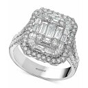 エフィー コレクション レディース リング アクセサリー EFFY Diamond Cluster Statement Ring (2 ct. t.w.) in...