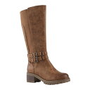 ジーシーシューズ レディース ブーツ シューズ Women's Jonah Lug Sole Block Heel Knee High Boots Camel