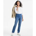 スタイルアンドコー レディース デニムパンツ ボトムス Women's Mid-Rise Straight Pull-On Jeans, Exclusively at Macy's Gates