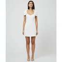 フレンチコネクション レディース ワンピース トップス Women's Whisper Gathered-Sleeve Mini Dress Summer White