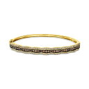 ルヴァン レディース ブレスレット・バングル・アンクレット アクセサリー Chocolate Diamond & Nude Diamond Scalloped ...