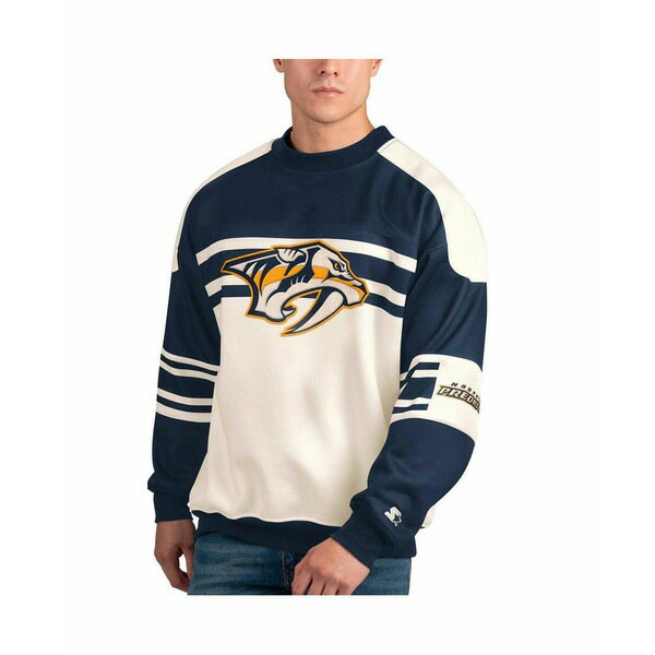   ѡåȥ  Men's White Nashville Predators Defense F...