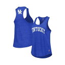 リーグカレッジエイトウェア レディース カットソー トップス Women's Heather Royal Kentucky Wildcats Two-Hit I...