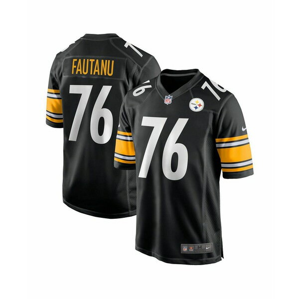 ʥ   ȥåץ Men's Troy Fautanu Black Pittsburgh Steelers 2024 NFL...