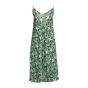 【送料無料】 ヴェルヴェットバイグラハムスペンサー レディース ワンピース トップス Midi dresses Green