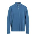 【送料無料】 ロッソピューロ メンズ ポロシャツ トップス Polo shirts Slate blue