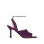 【送料無料】 アンナ・エフ レディース サンダル シューズ Sandals Purple