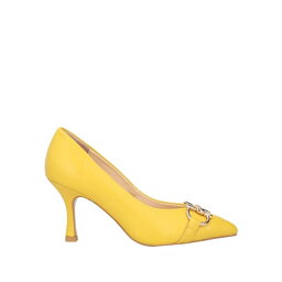 【送料無料】 トスカブルー? レディース パンプス シューズ Pumps Yellow