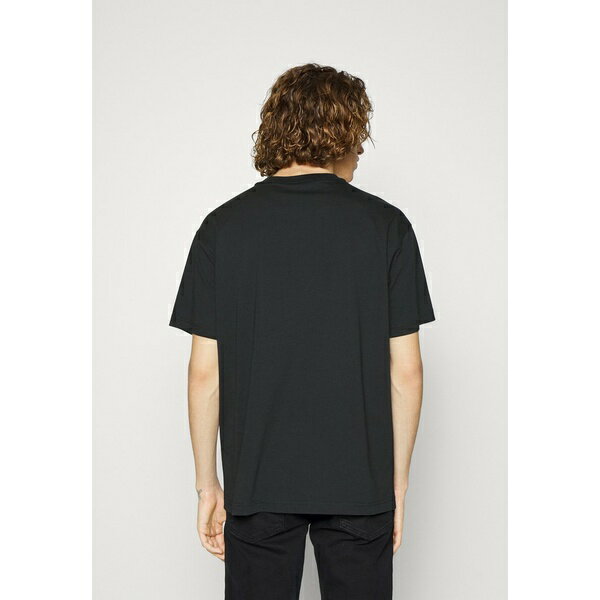 ベルサーチ メンズ シャツ トップス Print T-shirt - black