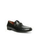 スティーブ マデン メンズ スリッポン・ローファー シューズ Men's Privacy Leather Bit Loafers Black leather