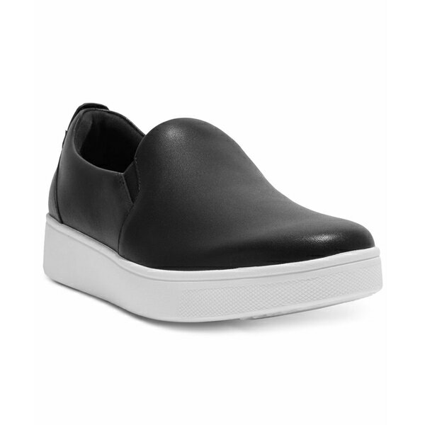 フィットフロップ レディース スニーカー シューズ Women's Rally Slip-On Platform Skate Sneakers Black