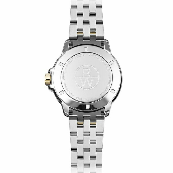 レイモンドウェイル メンズ 腕時計 アクセサリー Men's Swiss Tango Quartz Two-Tone Stainless Steel Bracelet Watch 41mm Green