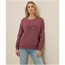 パクト レディース パーカー・スウェットシャツ アウター Women's Organic Cotton Cloud Brushed Fleece Graphic...