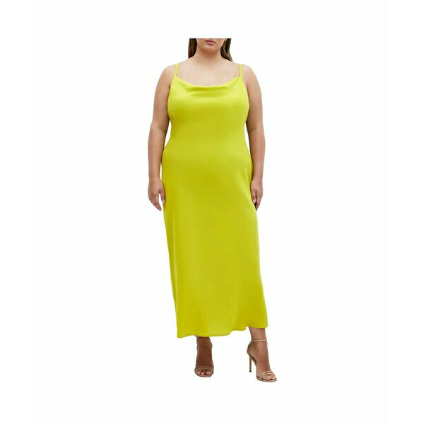 シティーシック レディース ワンピース トップス Plus Size Sadie Dress Chartreuse