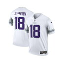 ナイキ メンズ シャツ トップス Men's Justin Jefferson Minnesota Vikings Alternate Legend Player Jersey White(4)