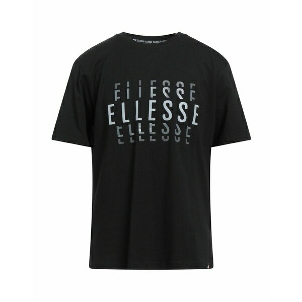 【送料無料】 エレッセ メンズ Tシャツ トップス T-shirts Black