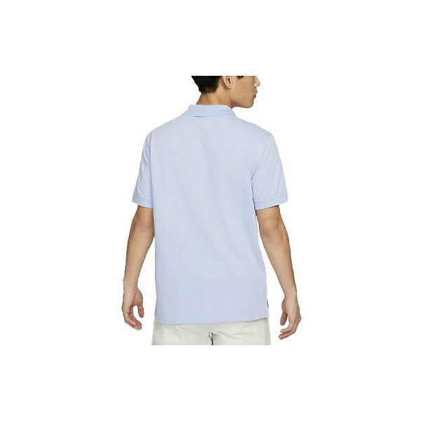 Nike ナイキ メンズ スニーカー 【Men's Nike Sportswear Solid Color Lapel Short Sleeve Light Sea Blue Polo Shirt CJ4457-548】 サイズ US_M_M
