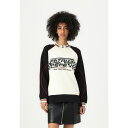 パトリツィア ペペ レディース パーカー・スウェットシャツ アウター Sweatshirt - light vanilla