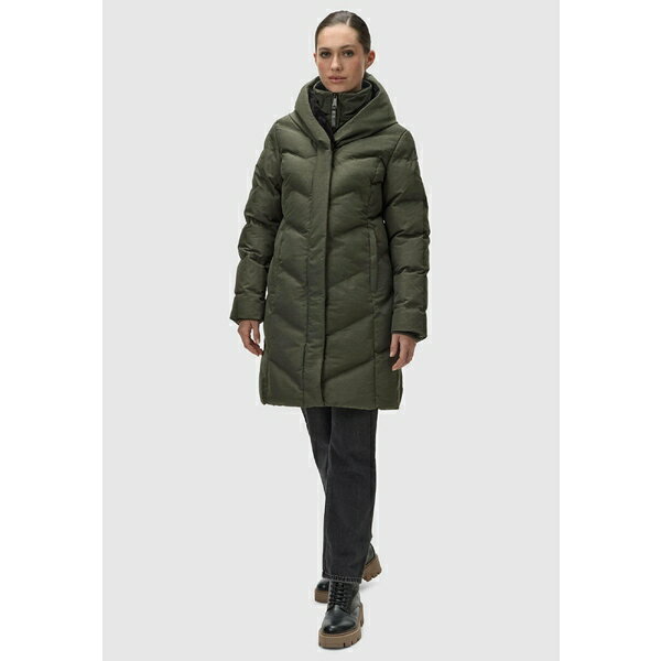 ラグウェア レディース コート アウター STEPP NATALKA COSY - Winter coat - dark olive