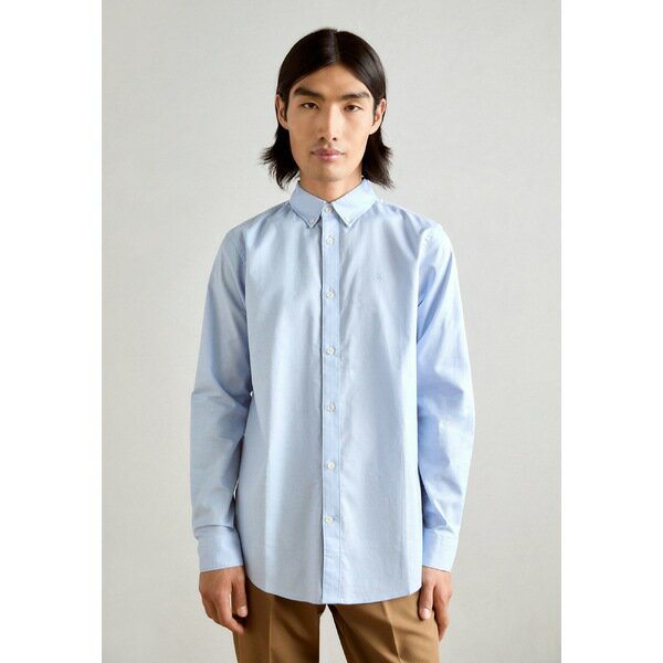 スコッチアンドソーダ メンズ シャツ トップス CORE OXFORD SOLID - Shirt - blue