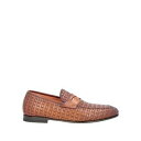 【送料無料】 サントーニ メンズ スリッポン・ローファー シューズ Loafers Brown