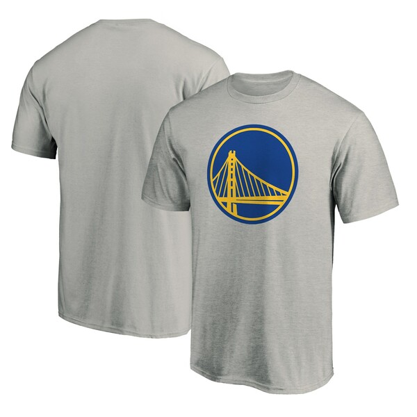 ファナティクス メンズ Tシャツ トップス Golden State Warriors Fanatics Branded Primary Team Logo TShirt Charcoal