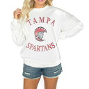 ゲームデイ レディース パーカー・スウェットシャツ アウター University of Tampa Spartans Gameday Couture Women's Good Vibes Prem..