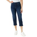 グロリアバンデービルト レディース デニムパンツ ボトムス Women's Shape Effect Pull-On Capri Jeans Hewlett W...