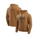 ファナティクス メンズ パーカー・スウェットシャツ アウター Darius Rucker Collection by Men's Tan Texas Rangers Camp Fleece Pullover Hoodie Tan(4)