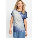 オルセン レディース カットソー トップス Women's Foil Print T-Shirt Ink blue(4)