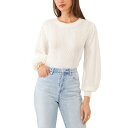 ワンステイト レディース ニット&セーター アウター Women's Variegated Cables Crew Neck Sweater Antique W...