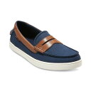コールハーン メンズ スリッポン・ローファー シューズ Men's Nantucket Slip-On Penny Loafers Navy Blazer Ca...