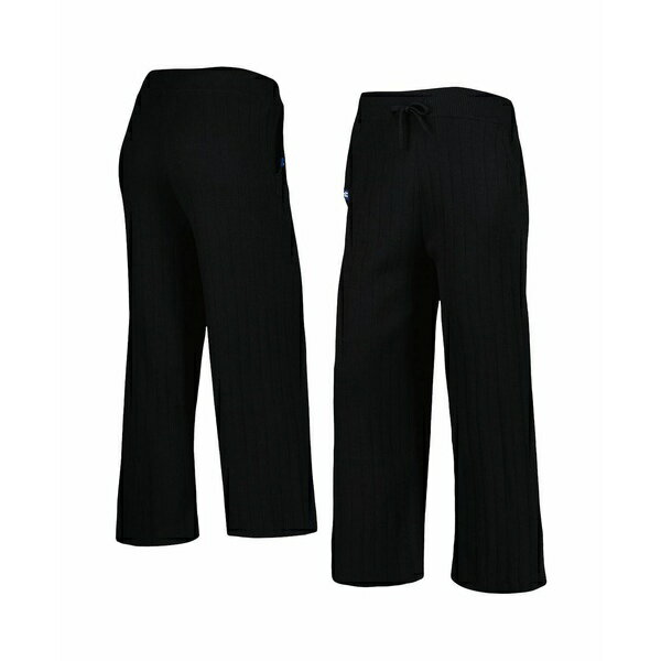 レベルウェア レディース カジュアルパンツ ボトムス Women's Black Los Angeles Dodgers Dream Icon Knit Pants Black