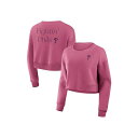 ファナティクス レディース カットソー トップス Women's Pink Philadelphia Phillies Relax Studio Cropped...