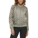 リーバイス レディース ジャケット&ブルゾン アウター Women's Diamond Quilted Casual Bomber Jacket, XS - 4...