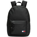 トミー ヒルフィガー メンズ バックパック・リュックサック バッグ Men's Tommy Jeans Daily Dome Backpack Black(4)