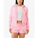 トゥルーレリジョン レディース パーカー・スウェットシャツ アウター Women's Crystal Wing Classic Zip Hoodie Sweat...