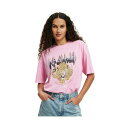 コットンオン レディース カットソー トップス Women's The Lcn Boxy Graphic Tee Lcn br def leppard/ can...