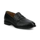ヴァンセ カンパニー メンズ スリッポン・ローファー シューズ Men's Phineas Comfort Penny Loafer Dress Shoe Bl...