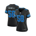 ナイキ レディース カットソー トップス Women's Penei Sewell Detroit Lions 2nd Alternate Game Jerse...