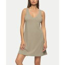 フェリナ レディース カットソー トップス Women's Lauren Linen Jersey V-Neck Chemise Laurel Oak